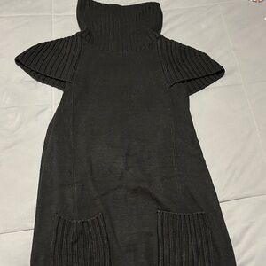 Calvin Klein Collection Black Cowl Neck Sweater